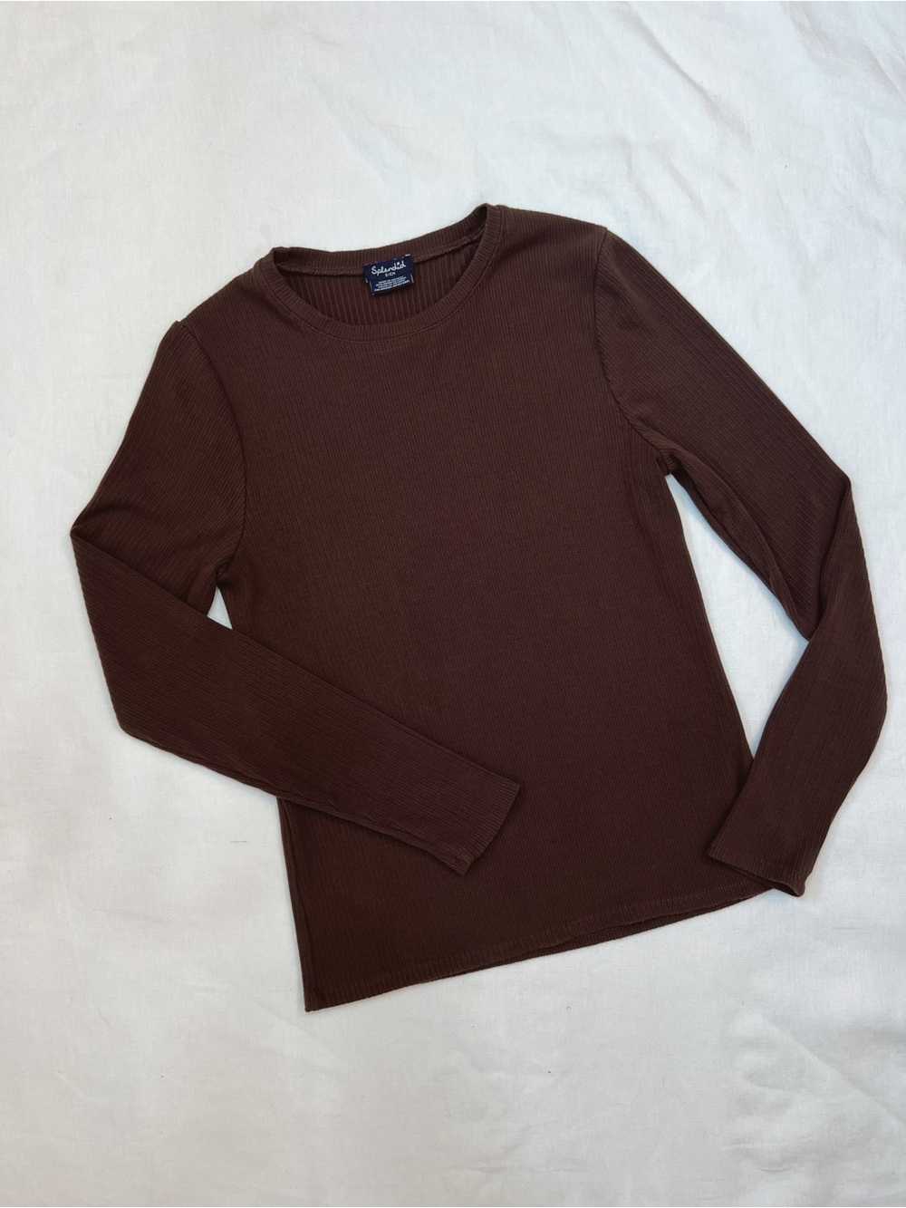 Splendid Ribbed Long Sleeve Crew Neck - Picture 4 of 6